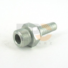 Końc.metr.męs. czoło-płaskie M18x1,5 DN12