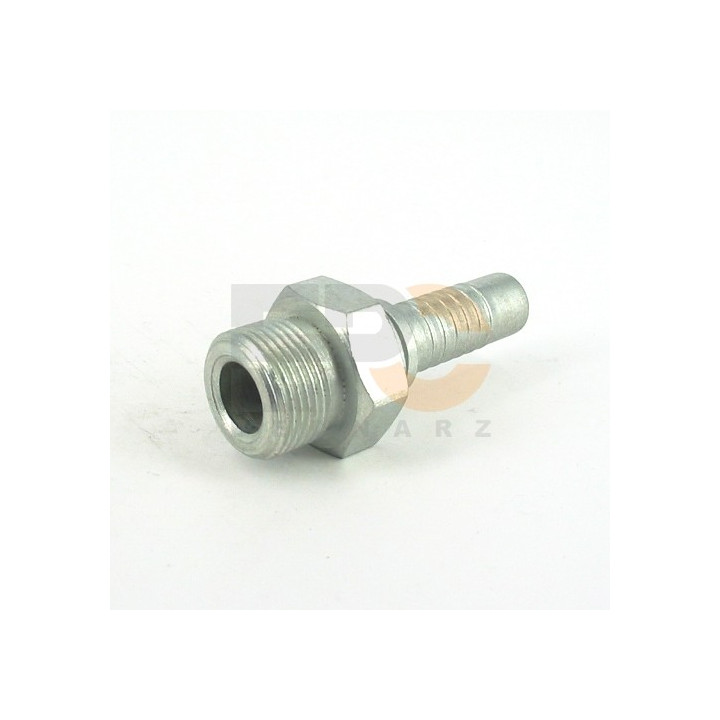 Końc.metr.męs. czoło-płaskie M22x1,5 DN12