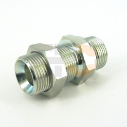 Złącze grodziowe BSP 3/8" - 3/8"