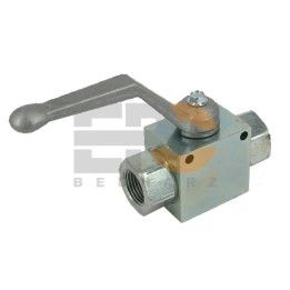 Zawór kulowy odcinający gw.wew. BSP 3/4" 350 bar
