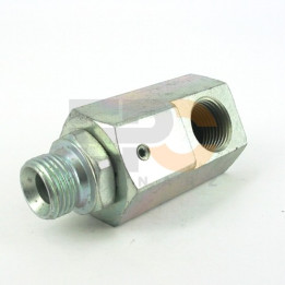 Złącze obrotowe 90° BSP 1/4" 400 bar