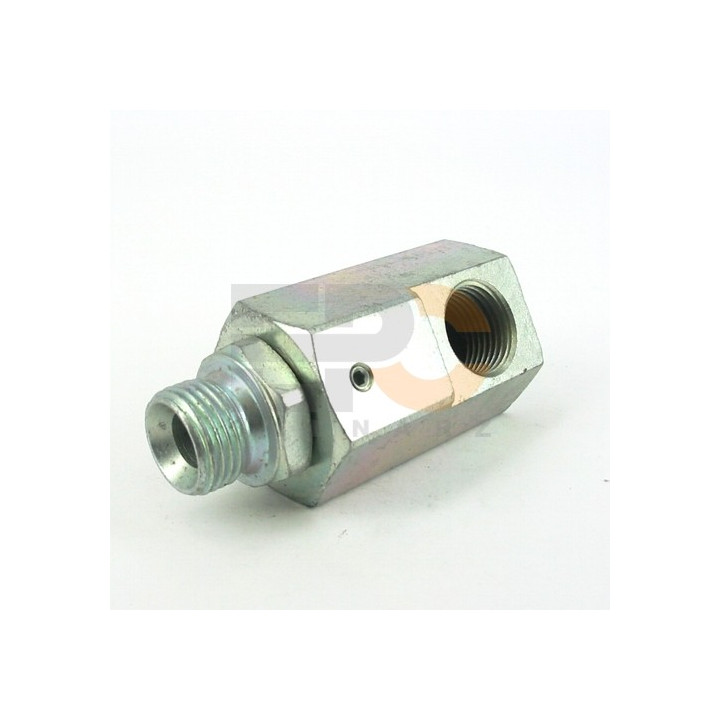 Złącze obrotowe 90° BSP 1/4" 400 bar