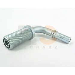 Końcówka ORFS 90° męska 1" DN12 grodziowa