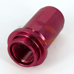 Złącze aluminiowe M18x1,5-G1/2" czerwone