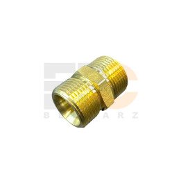 Złączka prosta mosiężna do myjki M22x1,5 - M22x1,5