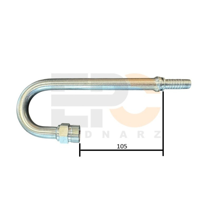 Końcówka MANITOU CES-180° M24x1,5 16-S DN12